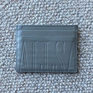 AllSaints Leather Card Holder.